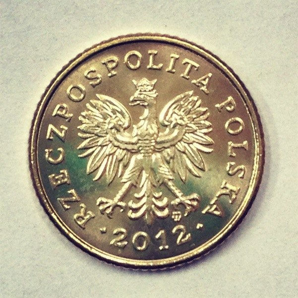 1 грош 2012 г Польша